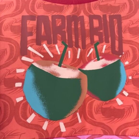 FARM Rio Coconut Oversized Sweatshirt - Picture 7 of 10